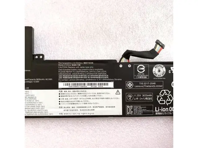 Alt view image 3 of 3 - 42Wh Laptop Battery L19C3PF6 for Lenovo IdeaPad 3-17ADA05/ARE05/IML05/IIL05 & V17-IIL | Replaces 5B10W89838, SB10W89845