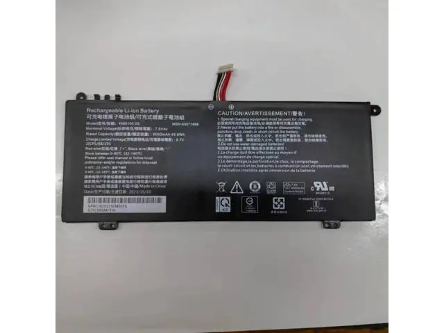 Alt view image 3 of 3 - 4588105-2S 45.6Wh Battery for Dynabook Satellite Pro C40-G/C50D-B - Replacement for MEDION Akoya E15403 - 7.6V Li-polymer Laptop Battery (Compatible with 40071698, 4588106-2S)
