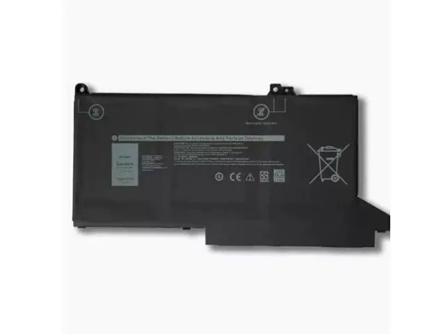 Alt view image 3 of 5 - 42WH OG74G battery for DELL Latitude 5300 2-in-1 5310 7300 7400 Series