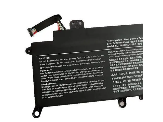 Alt view image 6 of 6 - New PA5278U-1BRS 11.4V 48Wh 4080mAh 3-Cell Li-ion Battery for Toshiba Portege X30-D Tecra X40-D/E/F Genuine Grade A Cells Full Capacity Not Fake