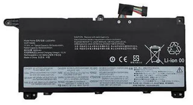 Main image of L22B3PE0 Replacement Battery for Lenovo ThinkBook 14/16 G6-G7 Series - 45Wh High Performance (11.52V/11.55V Li-ion) - Compatible with L22D3PE0 L22L3PE0 SB11L67331 5B11N47485