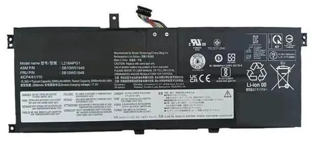 Main image of 46WH L21M4PG1 battery for Lenovo ThinkPad L13 Yoga Gen 3 5B11H56423