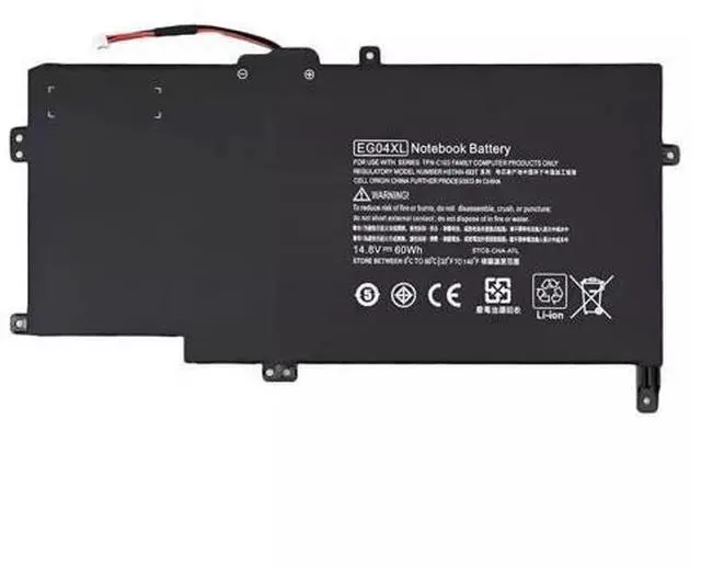 Main image of New EG04XL 14.8V 55Wh Li-ion Battery for HP Envy Sleekbook 6 6-1000 6-1100 6-1200 Replaces 681951-001 HSTNN-IB3T Grade A Cells 12 Month Warranty