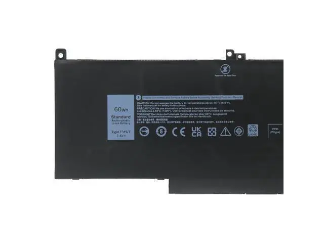 Alt view image 2 of 4 - 60Wh F3YGT for dell Latitude E7280 E7480 7480 7490 7380 7390