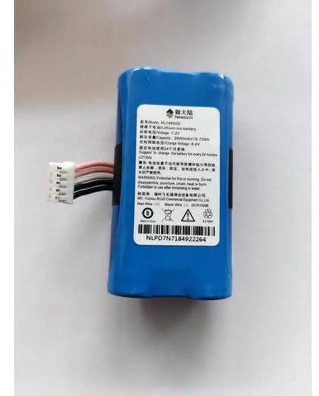 Main image of New NL18650D 7.2V 2600mAh Li-ion Battery for Newland N910 N920 Replaces NL18650D Grade A Cells POS Terminal Battery 12 Month Warranty