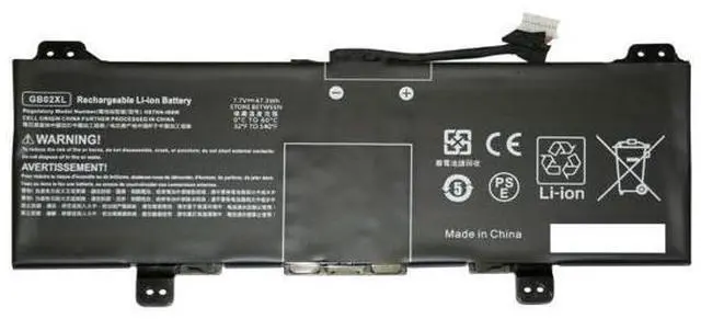 Main image of New Laptop Battery GB02XL Replacement for HP ChromeBook 14-DB0051CL 7.7V - 47.3Wh L42583-005