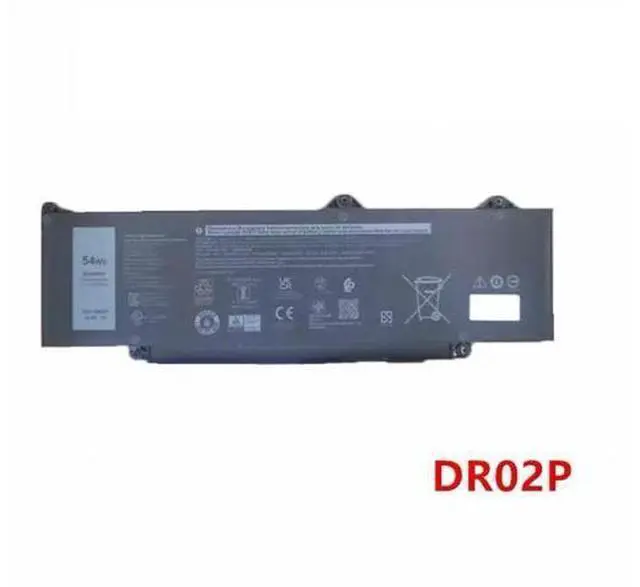 Main image of New DR02P 11.4V 54Wh Li-ion Battery for Dell Latitude 3340 3440 3540 3480 5440 5540 Replaces 2X1V9 R73TC GTG7N GRWKG 1 Year Warranty