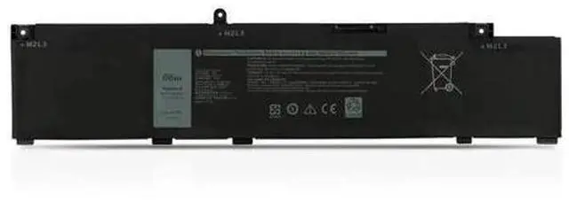 Main image of New MV07R 68Wh 11.4V 6-Cell Li-ion Battery for Dell G3 3500 3590 G5 5500 LONG Cell (Occupies HDD Bay) Replaces 266J9 M4GWP Grade A Cells 1 Year Warranty