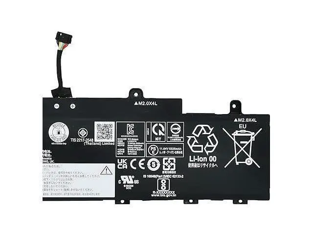 Alt view image 2 of 4 - 63WH L21M3P76 battery for Lenovo ThinkPad C14 Gen 1 Chromebook Series