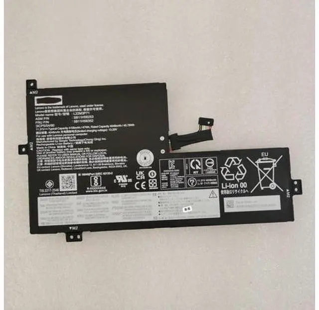 Main image of L22M3P71 L22D3P71 L22M3P72 47Wh Battery for Lenovo 100w/300w/500w Yoga Gen 4 2023 & Chromebook Series 11.31V 4156mAh Li-ion