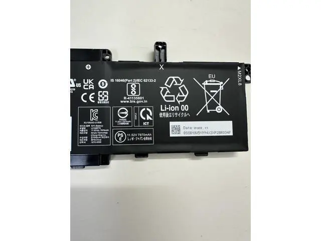 Alt view image 2 of 3 - High-Capacity L21M6P70 Battery for Lenovo ThinkPad P16 Gen 1/2 - 11.52V 8120mAh 94Wh, Replaces 5B10W51894 SB11M89891, Plug & Play