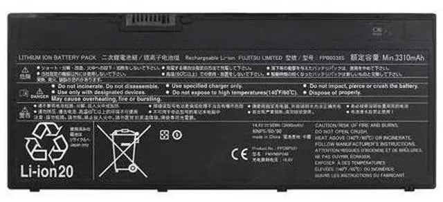 Main image of FPCBP531AP FMVNBP248 Replacement Battery for Fujitsu Lifebook E459 E549 E559 T939 14.4V 50WH Li-ion Compatible with FPCBP531 FPB0338S