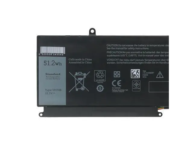 Alt view image 2 of 7 - 40Wh M5Y1K battery for dell nspiron 3451 3458 5455 5551 5555 8558