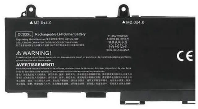 Main image of 53Wh CC03XL battery for HP ZBook Firefly 14 G7 G8 EliteBook 830 835 840 845