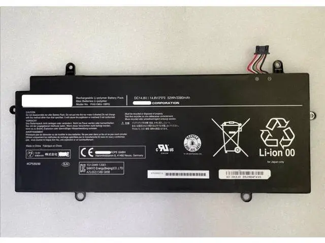 Main image of PA5136U-1BRS 52Wh 14.8V Replacement Battery for Toshiba Portege Z30 Z30-A Z30-B Z30-C Series 4-Cell Li-ion Replaces PA5136U 6-Pin / 7-Pin Compatible (6-Pin Sent by Default)