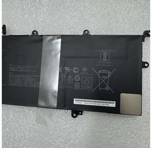Main image of C31N1714 57Wh Battery for ASUS ZenBook Flip 14 UX461 Replacement for UX461UA/UX461UN 11.55V Li-ion Laptop Battery (Compatible with UX461F/FN, C31PQCH, 0B200-02750100M)