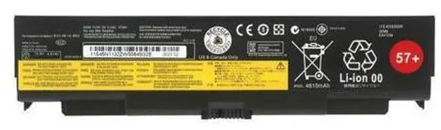Main image of New 10.8V 57Wh Li-ion Battery for Lenovo ThinkPad T440P T540P W540 L440 L540 Replaces 45N1152 45N1153 0C52863 57+ 13 Month Warranty