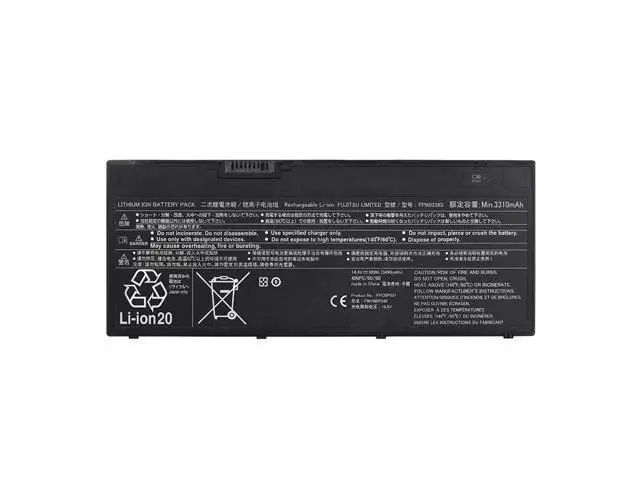 Alt view image 4 of 6 - FPCBP531AP FMVNBP248 Replacement Battery for Fujitsu Lifebook E459 E549 E559 T939 14.4V 50WH Li-ion Compatible with FPCBP531 FPB0338S