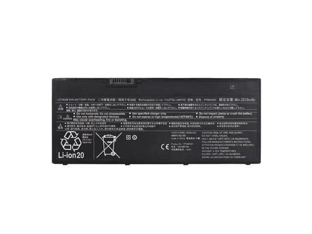 Alt view image 2 of 6 - FPCBP531AP FMVNBP248 Replacement Battery for Fujitsu Lifebook E459 E549 E559 T939 14.4V 50WH Li-ion Compatible with FPCBP531 FPB0338S