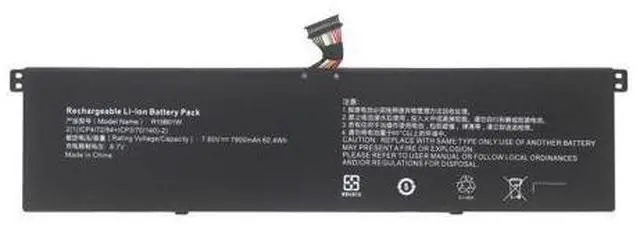 Main image of R15B01W Battery for Xiaomi Pro 15.6 Inch -7.68V 60.2Wh 7850mAh Li-ion Pro GTX