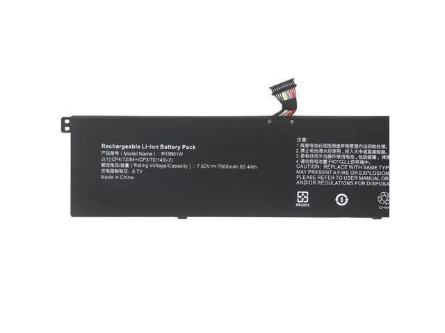 Alt view image 2 of 3 - R15B01W Battery for Xiaomi Pro 15.6 Inch -7.68V 60.2Wh 7850mAh Li-ion Pro GTX