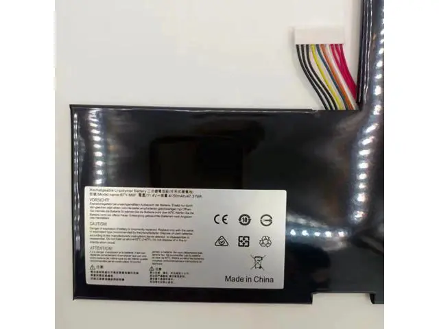 Alt view image 2 of 3 - BTY-M6F 11.4V 4640mAh 52.89Wh Li-Polymer Battery for MSI GS60 Series Compatible with MS-16H2, MS-16H4, MS-16H6 for GS60 2PC, 2QE, 2PL, 2QC, 6QC, 6QE