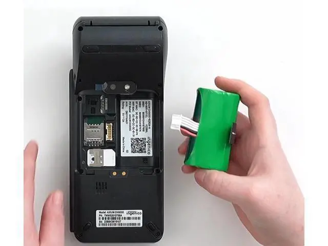Alt view image 2 of 3 - 3.7V 2600mAh Li-ion Battery for Landi A8S Ingenico AXIUM DX4000 DX8000 DX6000 Replaces E350P LD18650M Grade A Cells