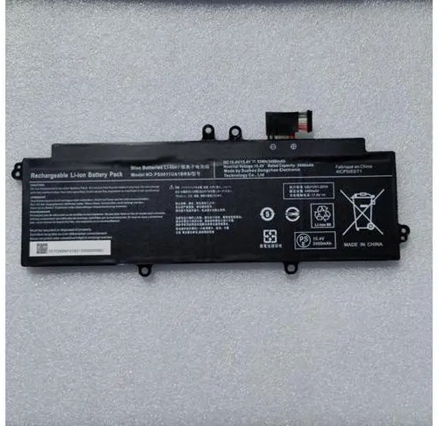 Main image of PS0011UA1BRS Battery for Dynabook Portege X30L-J / Toshiba X30W-J 15.4V 53Wh 3450mAh Li-ion Laptop Battery Compatible with Models: PCR12U, PCR10A, PCR10L, PCR10T