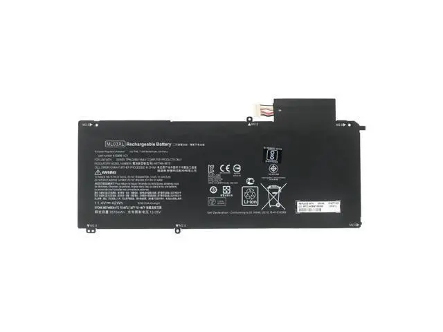 Alt view image 2 of 4 - 42Wh ML03XL battery for HP Spectre x2 Removable PC 12