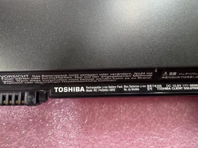 Alt view image 3 of 3 - New 10.8V 66Wh 6-Cell Li-ion Battery for Toshiba Dynabook R830 R835 R930 R935 Portege R700 Tecra R940 Replaces PA3931U-1BRS PA5043U-1BRS PABAS265