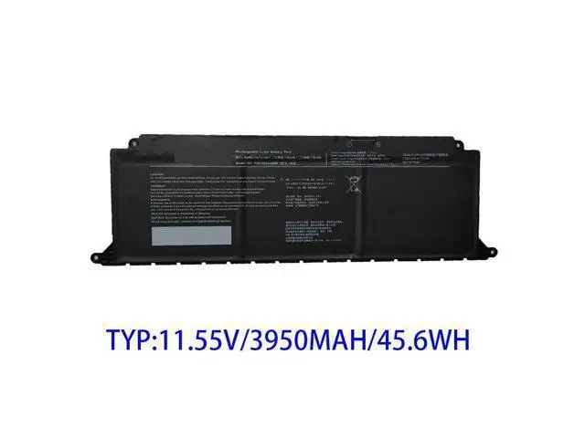 Alt view image 4 of 6 - PS0132NA1BRS 45.6Wh Replacement Battery for Toshiba Laptop 11.55V 3950mAh Li-ion Brand New Black