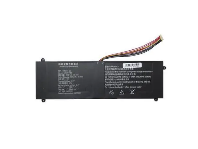 Alt view image 5 of 6 - Laptop Battery For Multilaser 4674118-2S 7.6V 4000mAh 30.4Wh 10PIN 9Lines New