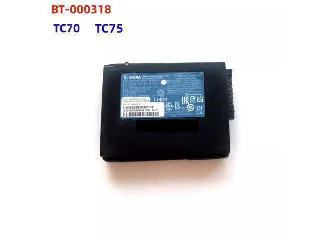 Alt view image 4 of 6 - BT-000318-01 Replacement Battery for Zebra TC70 TC75 TC77 TC72 17.1WH 4629mAh 4.2V Li-ion Compatible with TC70X TC75X TC75AH TC75GK TC75FK