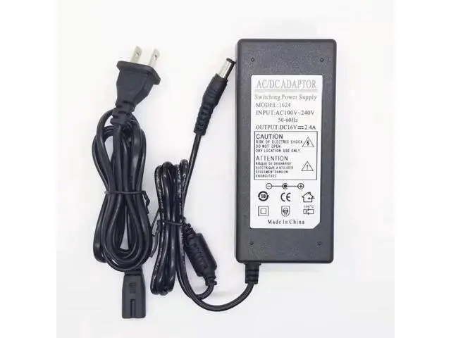 Alt view image 3 of 3 - Yamaha PSR-EW410 S710 910 16V 2.4A Power Supply Adapter Replacement for PA-300C with 6.36mm x 3.0mm DC Plug