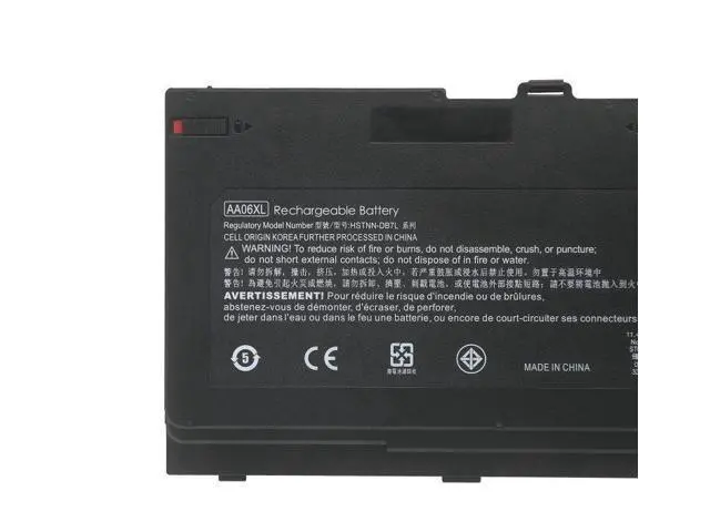 Alt view image 3 of 3 - New AA06XL 11.4V 96Wh 8420mAh Li-ion Battery for HP ZBook 17 G4 Replaces 852527-241 852711-850 HSTNN-DB7L Grade A Cells 96WH