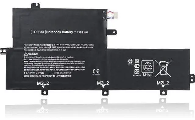 Main image of TR03XL HSTNN-IB5G Battery for HP Split X2 13-G110DX/Spectre 13 x2 Pro - 11.1V 33Wh Li-ion (Replaces 723997-001)