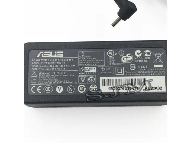 Alt view image 3 of 3 - 19V 2.1A 40W AC Charger for ASUS Eee 1018 1018P VX6 1215N 1016P 1005HA EU1X NEW