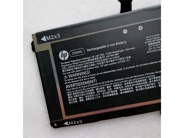 Alt view image 2 of 3 - 64WH ZG04XL battery for HP EliteBook 1050 G1 ZBOOK STUDIO G5