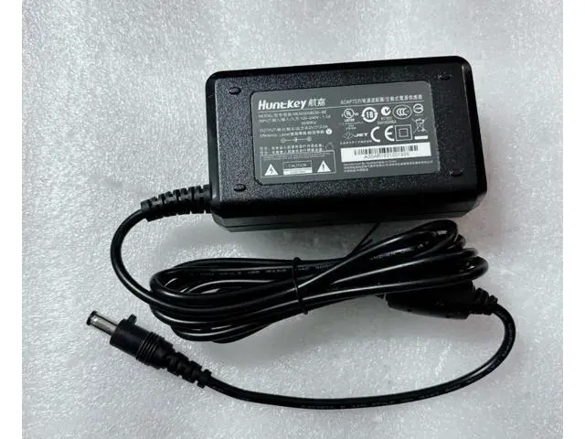 Alt view image 2 of 3 - Huntkey HKA03008230-8E 8.2V 3A AC Adapter Power Supply Replacement for PAX D300 / D800 / A800 Wireless Credit Card Machine 5.5mm x 2.5mm DC Jack Compatible Lithium Battery Charger