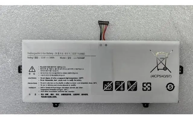 Main image of New AA-PBSN4AF 54Wh 15.4V 3530mAh Li-ion Battery for Samsung NP930SBE NT930SBE NP730QCJ Replaces PBSN4AF 2 Year Warranty Grade A Cells