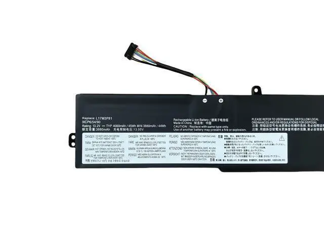 Alt view image 3 of 3 - New L17M3PB1 45Wh 11.34V 3-Cell Li-ion Battery for Lenovo IdeaPad 330-15ICH / 17ICH Replaces L17C3PB0 L17D3PB0 Grade A Cells 12 Month Warranty