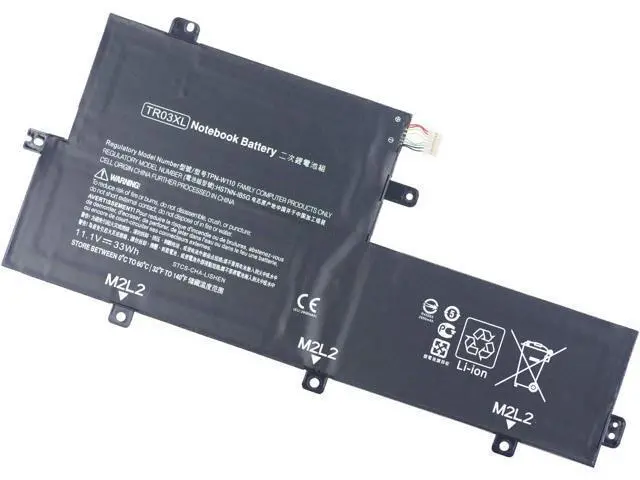 Alt view image 4 of 6 - TR03XL HSTNN-IB5G Battery for HP Split X2 13-G110DX/Spectre 13 x2 Pro - 11.1V 33Wh Li-ion (Replaces 723997-001)