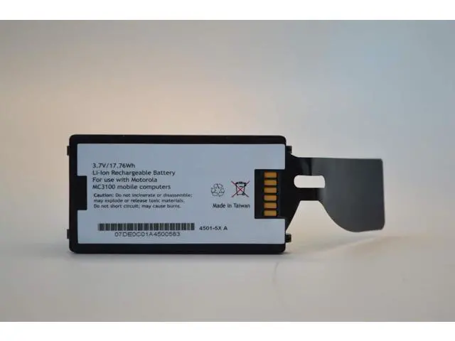 Alt view image 4 of 6 - BTRY-MC31KAB02 / 82-127909-02 Replacement Battery for Motorola Symbol MC3100 Mobile Computer - 3.7V 4800mAh Li-ion