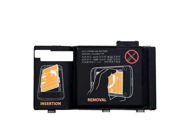 Alt view image 3 of 3 - BTRY-TC55-44MA1-01 Replacement Battery - 4410mAh Extended High Capacity Li-ion for Zebra/Motorola/Symbol TC55 Series - OEM Compatible, 1-Year Warranty