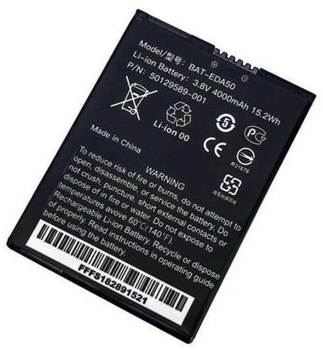 Main image of BAT-EDA50 Battery for Honeywell 3.8V 4000mAh 15.2Wh Li-Ion for Dolphin EDA50 EDA51 Scanner
