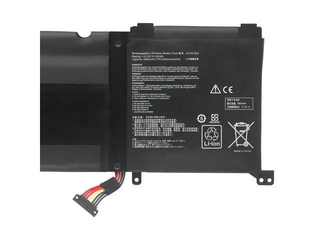 Alt view image 2 of 3 - 60Wh C41N1524 for Asus N501VW-2B UX501JW G60V N501JW-2B