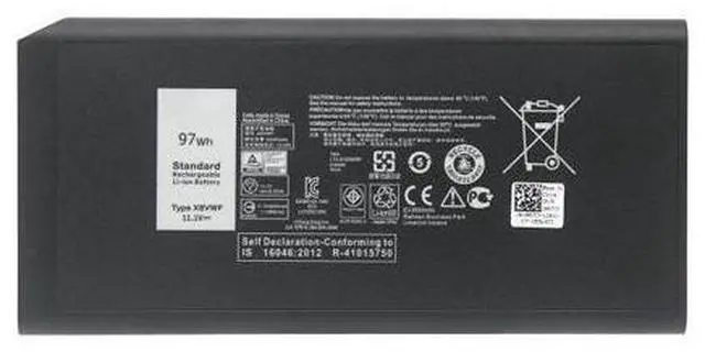 Main image of 97Wh X8VWF battery for dell Inspiron Latitude E5404 E7404