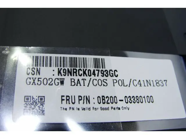 Alt view image 4 of 7 - 50Wh C31N1620 battery for Asus UX430 UX430UQ U4100UQ Pro PU404 PU404UF