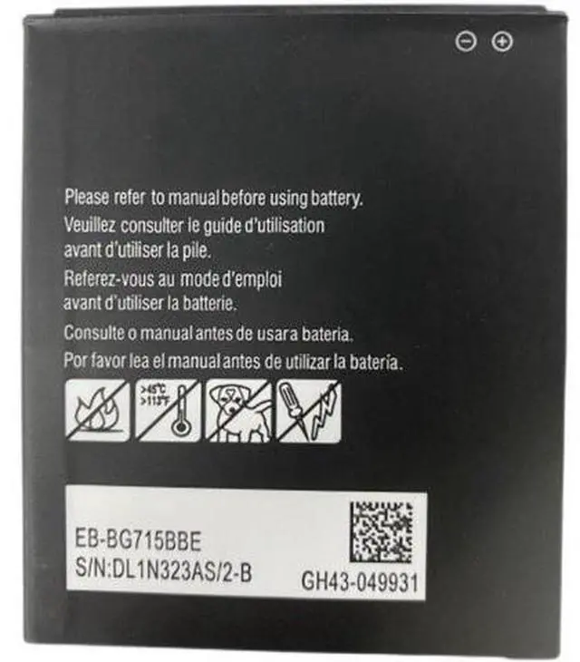 Main image of 4-Pack EB-BG715BBE 4.4V 4050mAh 15.59Wh Li-ion Battery for Samsung Galaxy XCover Pro SM-G715 SM-G715U1 SM-G715A Compatible with GH43-04993A Grade A Cells
