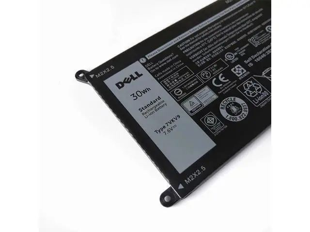Alt view image 2 of 5 - 30WH 7VKV9 battery for DELL XPS 12 9250 Latitude 12 7275